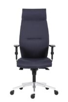 Kancelárske záťažové kreslo Lei 1824 SYN BN6 sivé + podrúčky – Obrázok 2