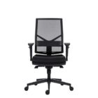 Kancelárska stolička Omnia, čierna BN7 – Obrázok 2