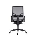 Kancelárska stolička Omnia, čierna BN7 – Obrázok 5