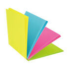 Samolepiaci bloček Stick’n Hopax MAGIC 4 neónové farby, 76 x 76 mm, 100 lístkov – Obrázok 2