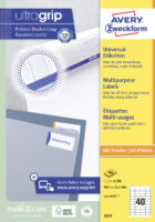Etikety univerzálne 48,5x25,4mm Avery A4 100 hárkov – Obrázok 6