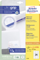 Etikety univerzálne 70x37mm Avery A4 25+5 hárkov – Obrázok 6