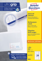 Etikety univerzálne 64,6x33,8mm Avery A4 100 hárkov – Obrázok 3