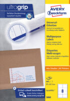 Etikety univerzálne 97x67,7mm Avery A4 100 hárkov – Obrázok 3