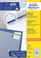 Etikety univerzálne 48,5x16,9mm Avery A4 100 hárkov – Obrázok 3