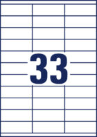 Etikety univerzálne 70x25,4mm Avery A4 100 hárkov – Obrázok 12