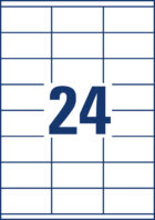 Etikety univerzálne 70x35mm Avery A4 100 hárkov – Obrázok 6