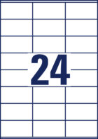 Etikety univerzálne 70x36mm Avery A4 25+5 hárkov – Obrázok 11