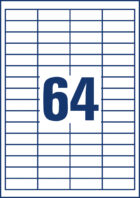 Etikety univerzálne 48,5x16,9mm Avery A4 100 hárkov – Obrázok 7