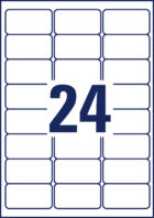 Etikety polyesterové veľmi odolné 63,5x33,9mm Avery A4 biele 20 hárkov – Obrázok 13