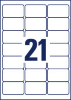 Etikety univerzálne odnímateľné 63,5x38,1mm Avery A4 25+5 hárkov – Obrázok 10