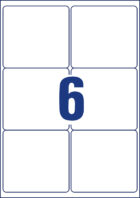 Etikety na zásielky 99,1x93,1mm Avery A4 100 hárkov, laser – Obrázok 7