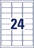 Etikety Avery 63,5x33,9 mm, ultra odolné biele – Obrázok 14