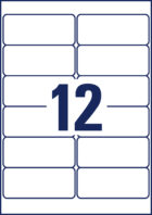 Etikety Avery 99,1x42,3 mm, ultra odolné biele – Obrázok 14