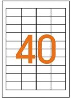 Etikety univerzálne odnímateľné 48,5x25,4mm Agipa A4 100 hárkov – Obrázok 3