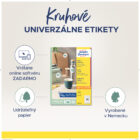 Etikety univerzálne kruhové 20mm Avery A4 10 hárkov – Obrázok 8