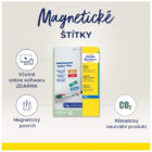 Magnetické popisovacie štítky Avery 50mm x 140m – Obrázok 9