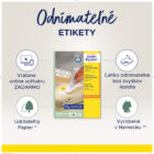 Etikety univerzálne odnímateľné 25,4x10mm Avery A4 25+5 hárkov – Obrázok 10