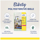 Etikety polyesterové veľmi odolné 70x37mm Avery A4 biele 20 hárkov – Obrázok 19