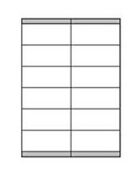 Etikety univerzálne 105x48mm Etibox A4 100 hárkov – Obrázok 2