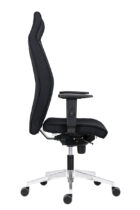 Kancelárske záťažové kreslo Lei 1824 SYN BN7 čierne + podrúčky – Obrázok 3