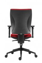 Kancelárska stolička GALA Plus SL červená BN14 + podrúčky AR08 – Obrázok 5