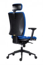 Kancelárska stolička GALA PLUS PDH SL 1580 SYN modrá BN3 + podrúčky AR08 – Obrázok 4