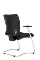 Konferenčná stolička Gala čierna D2 – Obrázok 4