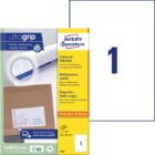 Etikety univerzálne 210x297mm Avery A4 100 hárkov