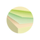 Samolepiaci bloček Stick’n Hopax Alternate, mix pastel, 76 x 76 mm – Obrázok 2