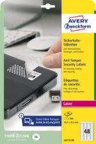 Etikety odolné na špeciálne použitie Avery ’šachovnicový vzor’ 45,7x21,2mm A4 biele 20 hárkov – Obrázok 6