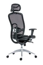 Kancelárska stolička Oklahoma + PDH, čierna – Obrázok 4