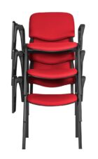 Rokovacia stolička Taurus TN sivá D5 - kostra čierna – Obrázok 5