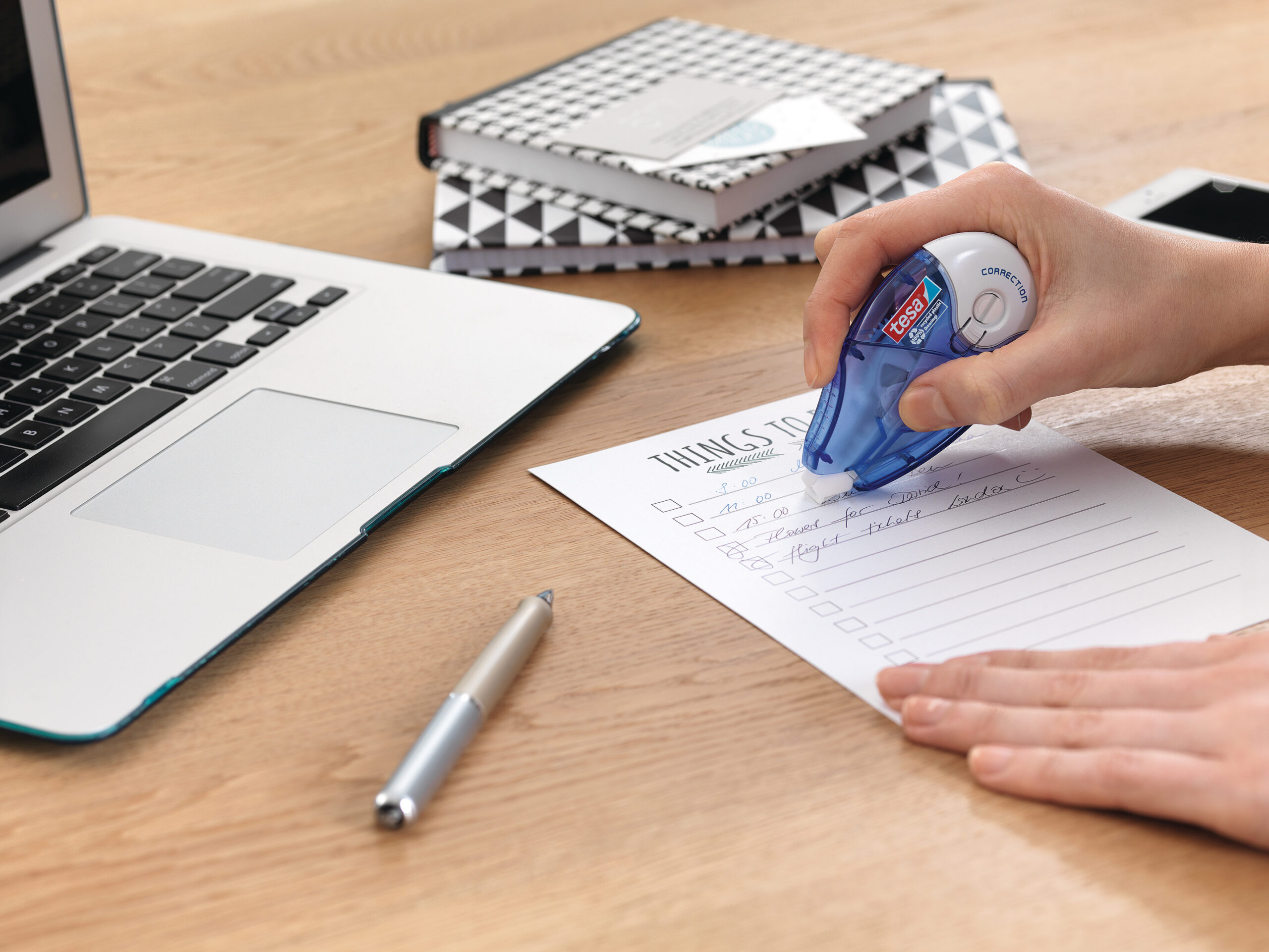 Korekčný roller TESA vymeniteľný 8,4mm x 14m – Obrázok 3